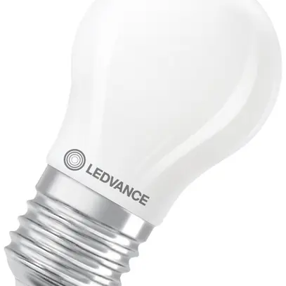 Lampada LED LEDVANCE CLASSIC P E27 1.8W 250lm 827 REG opaco Ø45×80mm 