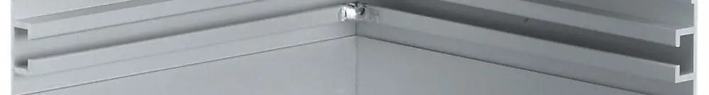 Angle intérieur Hager BRA 65210B alu 
