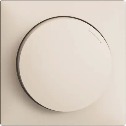 Sensore rotante Edue F KNX, 21…30VDC, SELV, consumo energia max. 12.5mA, crema 