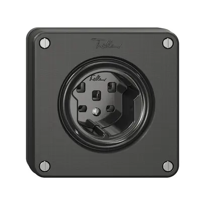 Presa NUPU NEVO, 1×T25, nero 