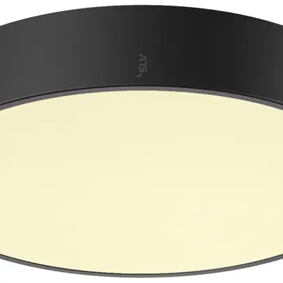 Plafonnier LED SLV MEDO PRO 40 19W 2500lm 930/940 IP50 VAR Ø380mm noir 