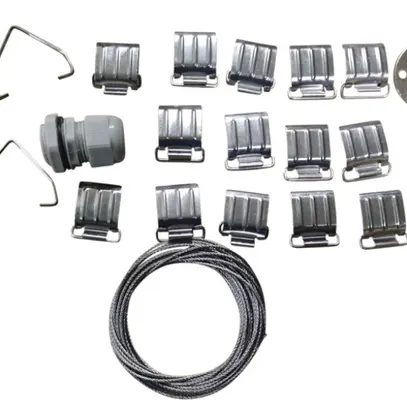 Suspension à corde Z-Licht pour réglettes et luminaires pour locaux mouillés 