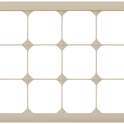 Telaio di copertura INC kallysto.line 4×3 beige orizzontale 212×272mm 
