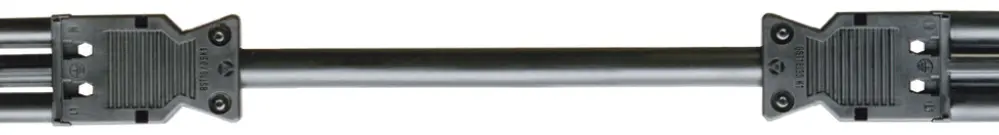 Prolunga Wieland GST18i3 3×2.5mm² 250V 20A 5m nero spina-presa, Cca 