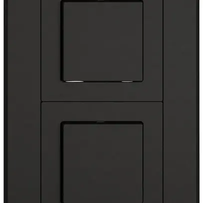 Combinaison ENC EDIZIO.liv SNAPFIX® 2×1 156×96mm 2×schéma 3/1L noir 