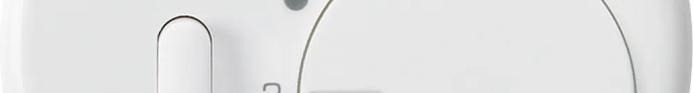 Einsatz zu UP-Raumthermostat basico weiss mit Schalter 