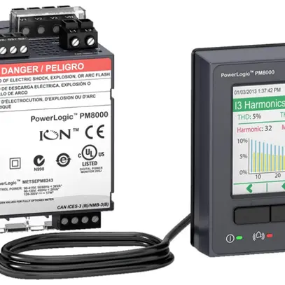 Analyseur de réseau AMD classe S PM8244 avec écran 512Mo 256 échan/cycle AC/DC 