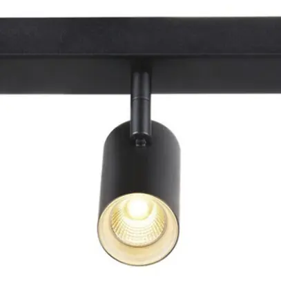 Plafonnier/applique LED SLV NOBLO-3 24W 1800lm 2700K 36° 400×127×105mm noir 