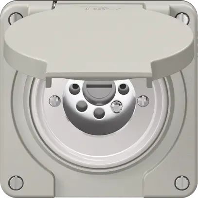 Contact pivotant NEVO N.CO  sans cylindre, KS, 0 <- 1, gris clair 