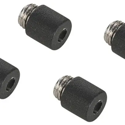 Distanziatore SLV per lampada a muro ENOLA OUT, Ø10×14mm, nero, 4 pezzi 