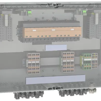 Coffret de raccordement de générateur WM GAK PVC DC 2I1O 6MPP RD SPD1R EVO 1.1kV 
