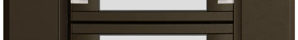 Poussoir KNX RGB ENC EDIZIO.liv SNAPFIX® capteur temp.RGB-LED étiqu.6×com.1T br 