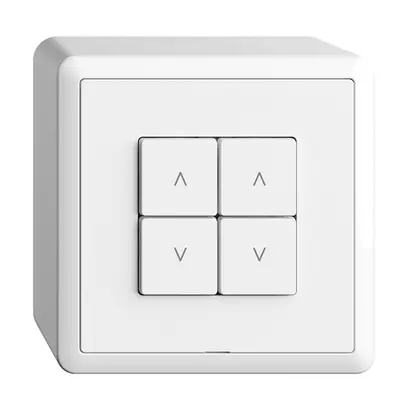 Interrupteur stores AP 2K/4T WLAN Edue Wiser blanc 