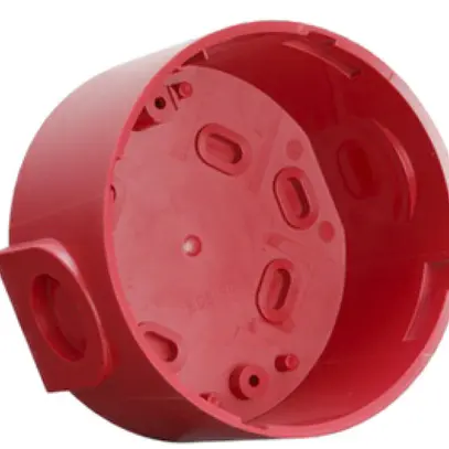 Boîte AP Comax pour SOP/SOX rouge IP65 