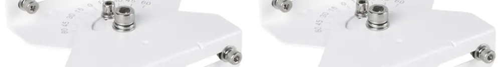 Kit di montaggio LEDVANCE LOW BAY FLEX acciaio 90×42×71mm bianco set di 2 