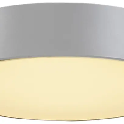 Plafoniera LED SLV MEDO 40, 29W 230V 3000K 2000lm 1…10V IP20 grigio argento 