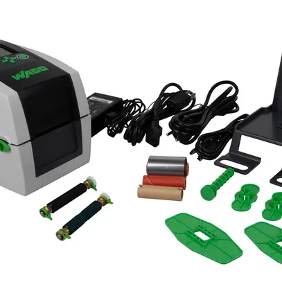 Stampante a trasferimento termico WAGO SmartPrinter pacchetto base 