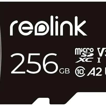 Scheda di memoria Reolink 256GB microSD XC class10 V30 A2 UHS-3 