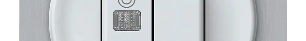 Interruttore a pulsante luminoso INC origin sch 3 + ventilatore LED 77×77mm bi 