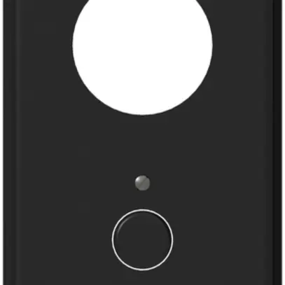 Combinazione INC CLASSIC 2×1 vuo+suoneria nero 