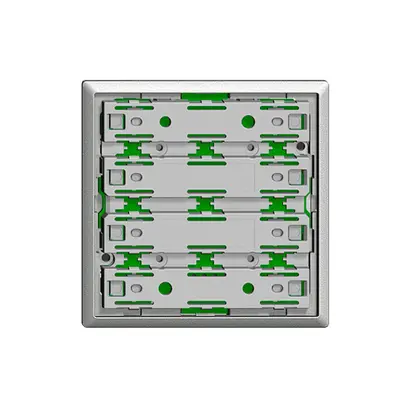 Unité fonctionnelle KNX RGB 1…8× EDIZIOdue silver a.LED, a.sonde d.température 