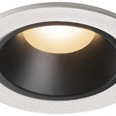 Downlight LED SLV NUMINOS S 8.6W 670lm 2700K 55° VAR Ø80×52mm bc/no 