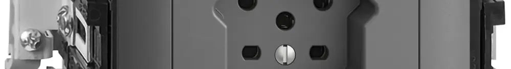 Presa INS EDIZIOdue T15 grigio scuro, 49…69mm Snap 