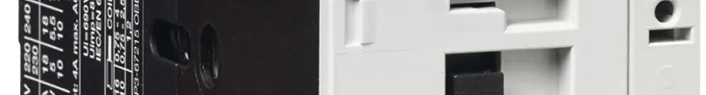 Contacteur de puissance Hager 3P+1 fermeur 32A à AC-3 tension de bobine 24VAC 