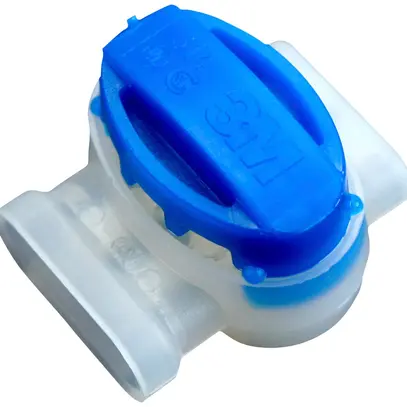 Connecteur à bouton 3M Scotchlok 0.5…1.5mm² 14…22 AWG 600V 15A bleu pour 3L 