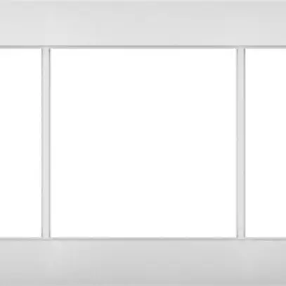 Intestazione per combinazione 1×3 INC SIDUS bianco 