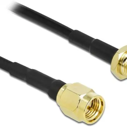 Cavo d'antenna Delock LTE/5G CFD/LRM100 SMA per SMA 15m 