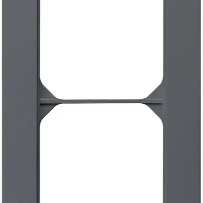 Telaio di copertura INC kallysto.pro 2×1 antracite 94×154mm 