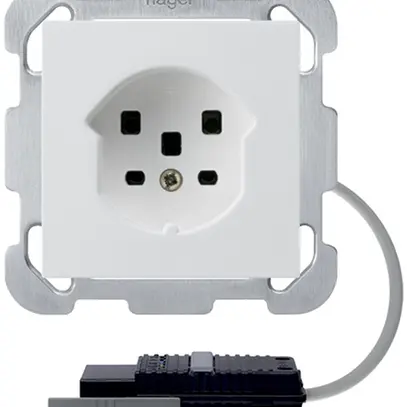 Prise INC HA kallysto type 25 avec bornes enfichables RK blanc 