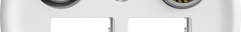 Presa multimedia Sdue Q EASYNET 11dB, p.2×RJ45 S-One, bianco 