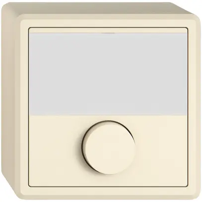 Tasto a pulsante di suoneria AP EDIZIO.liv SNAPFIX® 6A 250V targhetta nome cr 