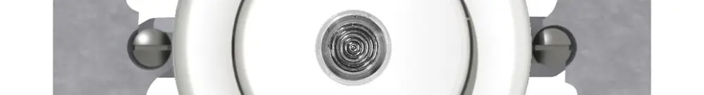 Interrupteur/poussoir lum. ENC CLASSIC 3/1 blanc 