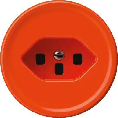 Presa origin 1×tipo 23 16A 230V 60×60mm arancione 
