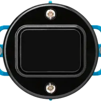 Inserto per contatto pulsante INC basico C/2L nero 