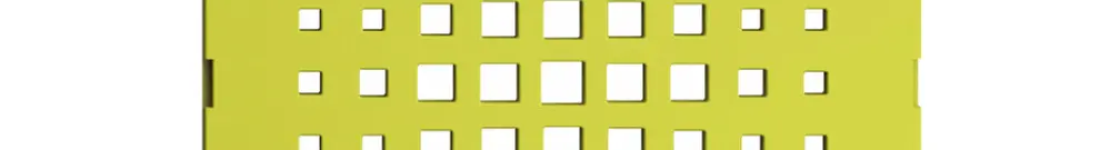 Kit frontale EDIZIOdue lemon 60×60mm per gong 3070 
