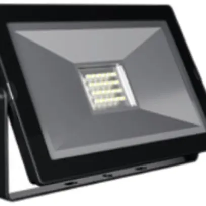 Projecteur LED PrevaLight 20W, 230V, 1600lm, 3000K, IP66, noir 