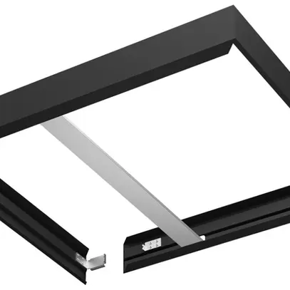 Cadre pour montage AP LEDVANCE PANEL 600 aluminium 600×600×76mm noir 