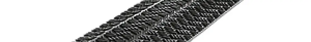 Copricavo per pavimento Protector Rubber 1-canale 1000×130×20 nero 