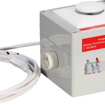 LED-DimmBox inkl. Feller LED-Dimmer Konstantstromversorgung und Leuchtmittel 