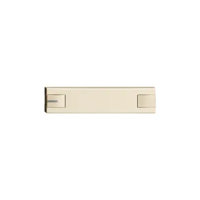 Taste 1/4 KNX/UNI-Taster mit LED EDIZIOdue Bedienung 2×crema 