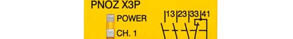 PNOZ X3P 24VDC 24VAC 3n/o 1n/c 1so 