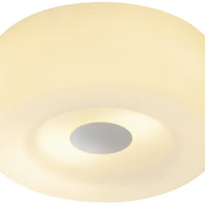 Plafonnier SLV MAlong, 2×E27 60W verre satiné IP20 chromé 
