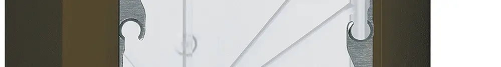 En-tête AP Hager kallysto 1×1 86×86mm brun 