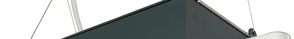 Projecteur salle LED Sylvania KubiXx AISLE PIR 54W 9400lm 840 IP65 DALI 440×190 