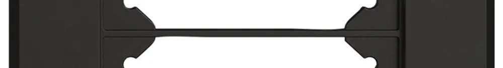 Telaio di copertura INC EDIZIO.liv SNAPFIX® 2×1/1×2 96×156mm ne 