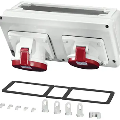 Connection Box Hensel Mi, CEE 32A, + CEE 63A, 5 P, 400V, 6h 